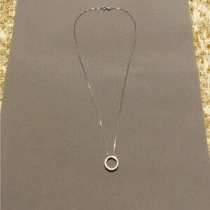 Fine Jewelry- 14kt chain with 18kt pendant w/ Natural Diamonds
